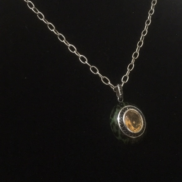 EMA .925 pendant with Necklace - Picture 2 of 6